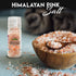 Himalayan Salt and Pepper Grinder Set with Stainless Steel Rack 5.3oz | HIMALAYAN CHEF
